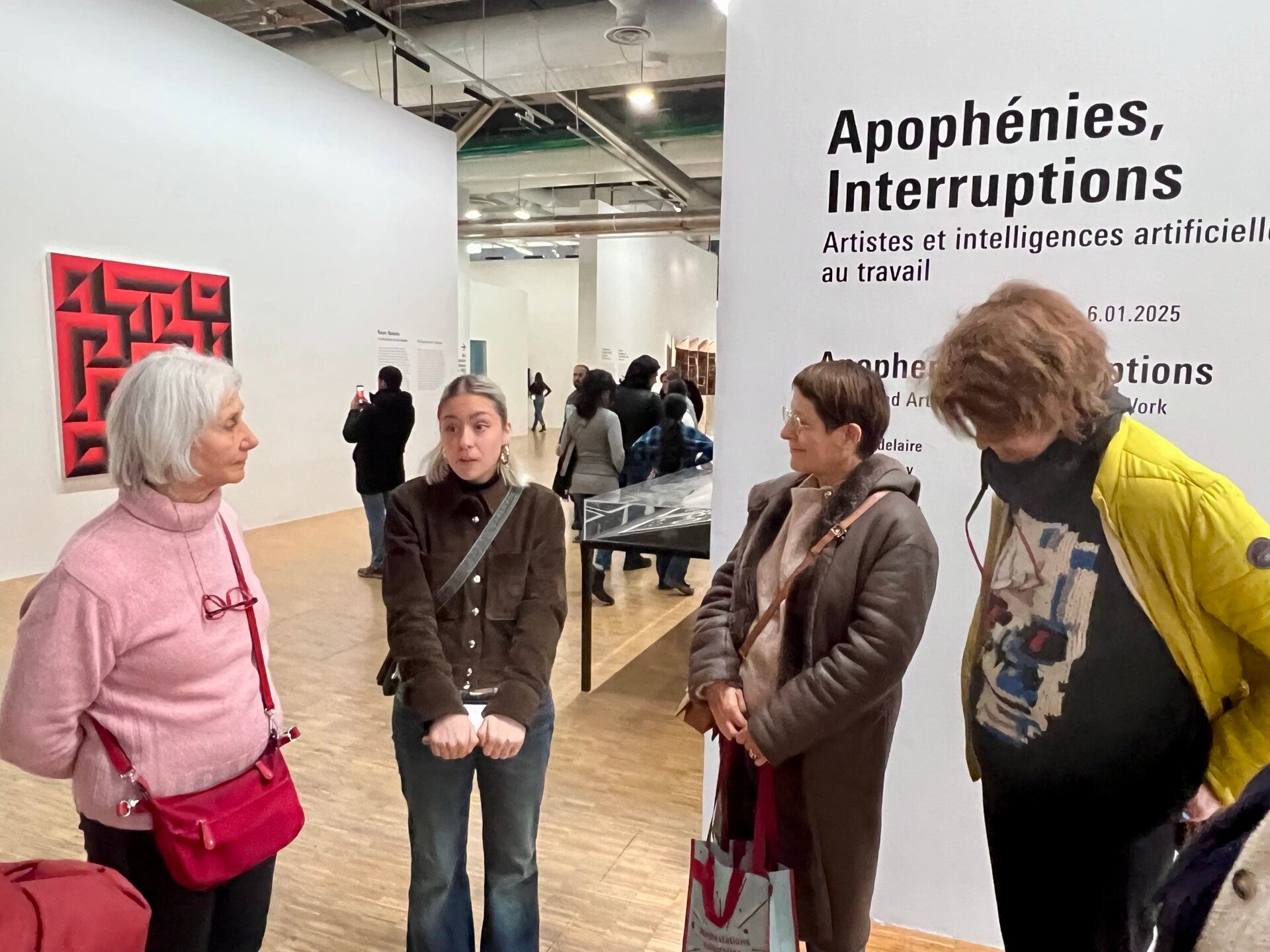 Exposition Apophénies à Beaubourg